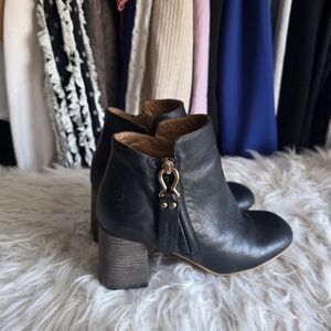 See By Chloe Elegant Black Ankle Booties